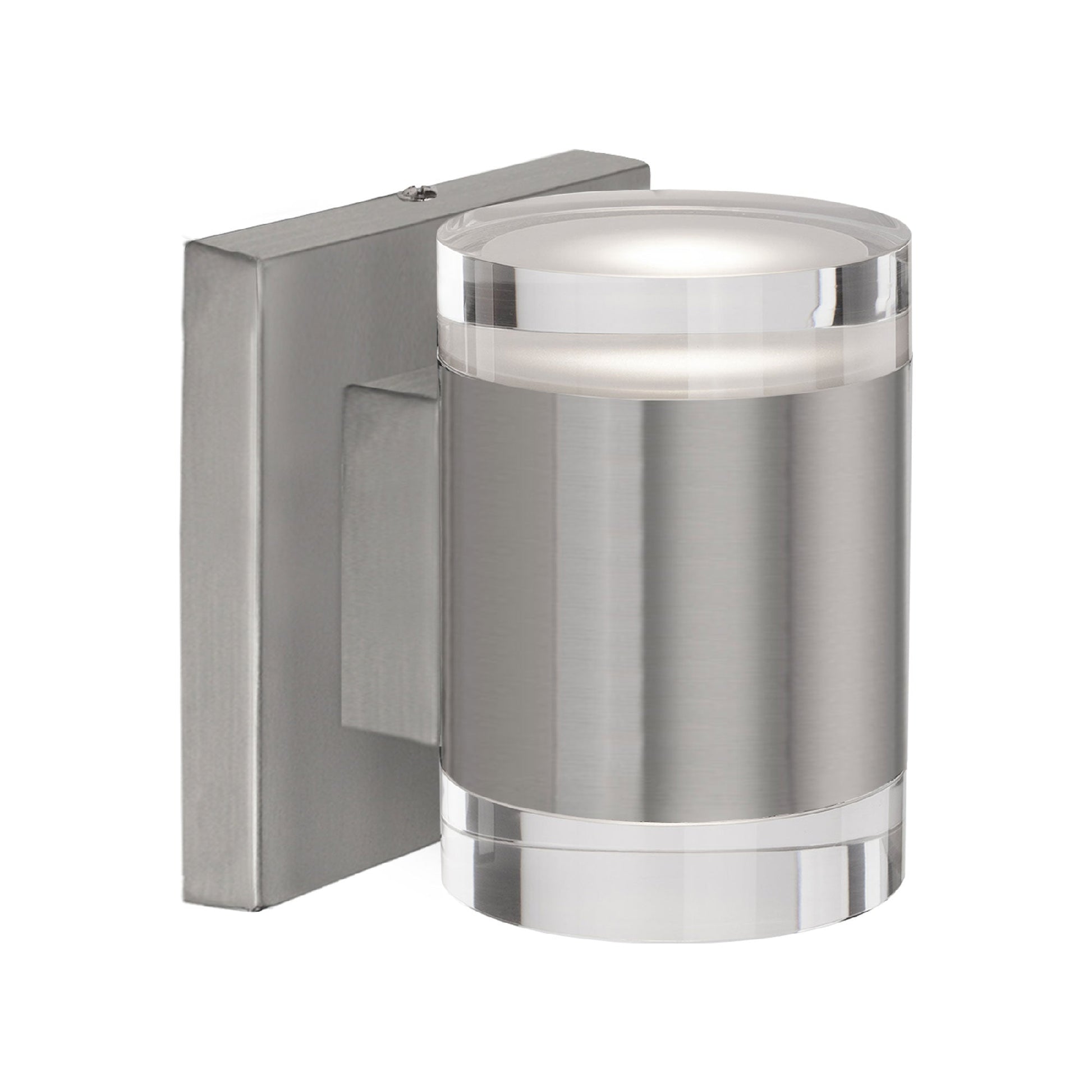 Norfolk LED Wall Light in Brushed Nickel (4.75-Inch).