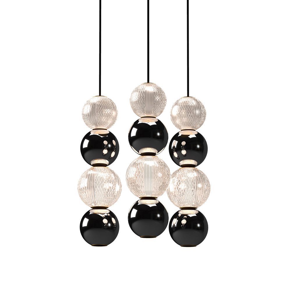 Onyx Multi LED Pendant Light in Detail.