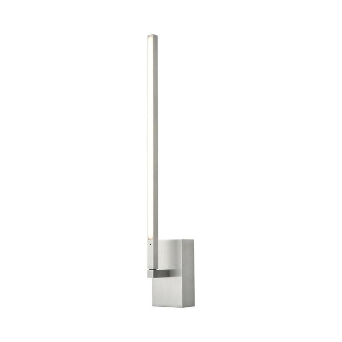 Pandora LED Wall Light in Brushed Nickel (21-Inch).
