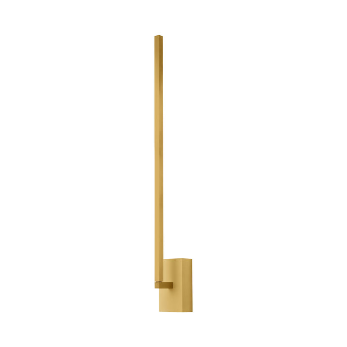 Pandora LED Wall Light in Brushed Gold (28-Inch).