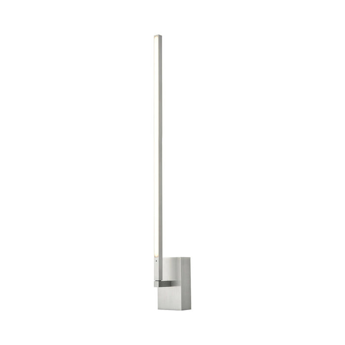 Pandora LED Wall Light in Brushed Nickel (28-Inch).