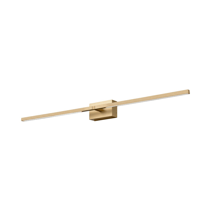 Pandora LED Wall Light in Brushed Gold (36-Inch).