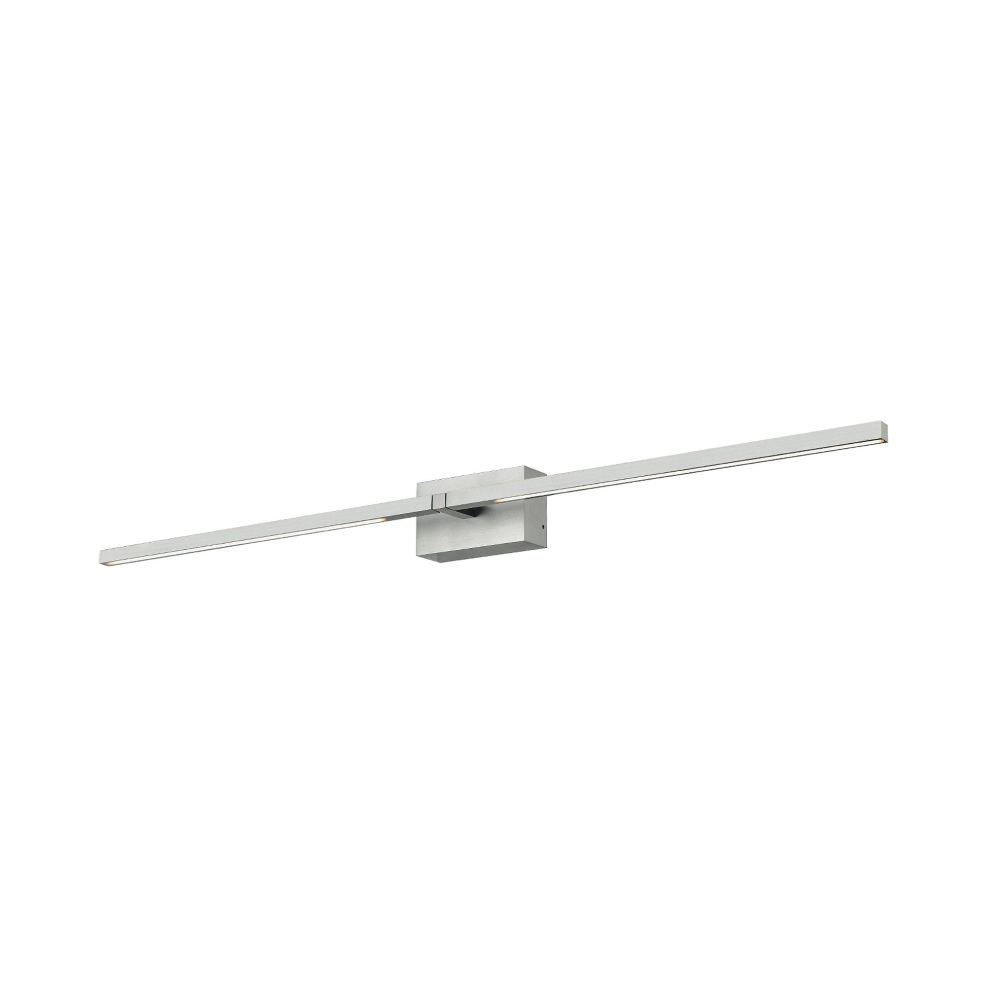 Pandora LED Wall Light in Brushed Nickel (36-Inch).