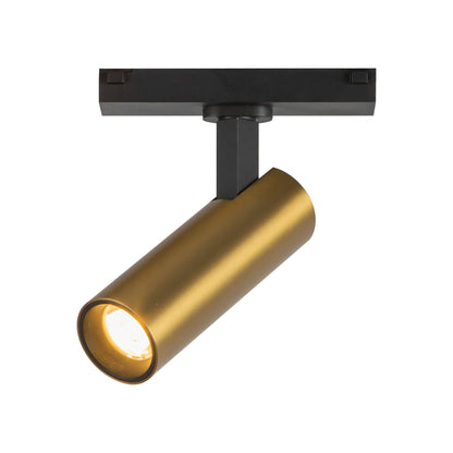 Paolo LED Trilo Track Light in Brushed Gold (4.75-Inch).