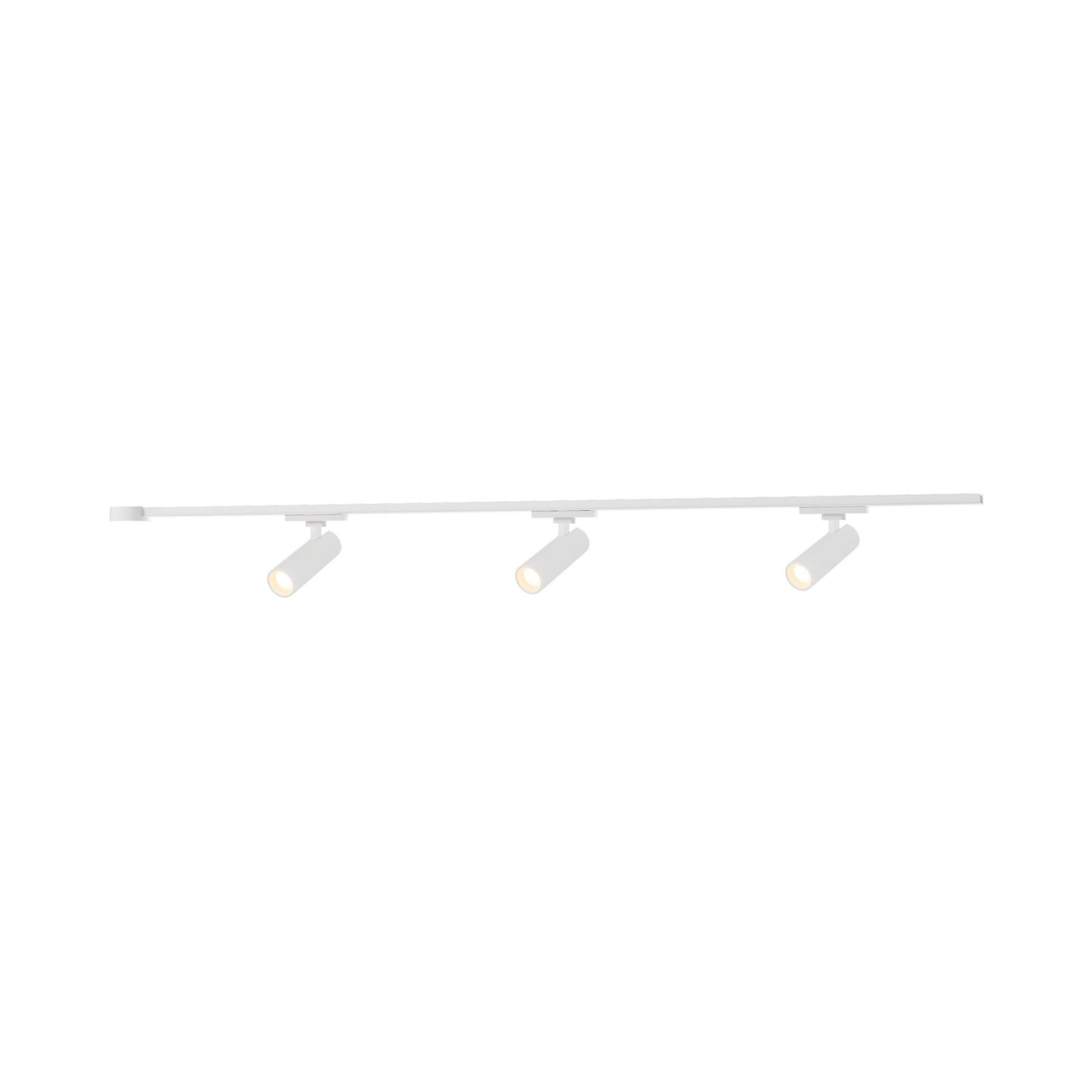 Paolo Trilo Multi Light LED Track Light in White (3-Head/2-Inch).