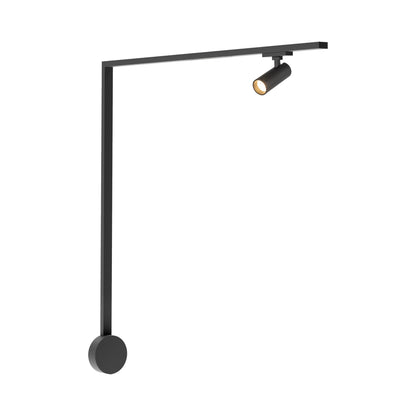 Paolo Trilo Track LED Wall Light in Black.