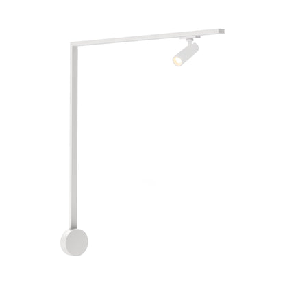 Paolo Trilo Track LED Wall Light in White.