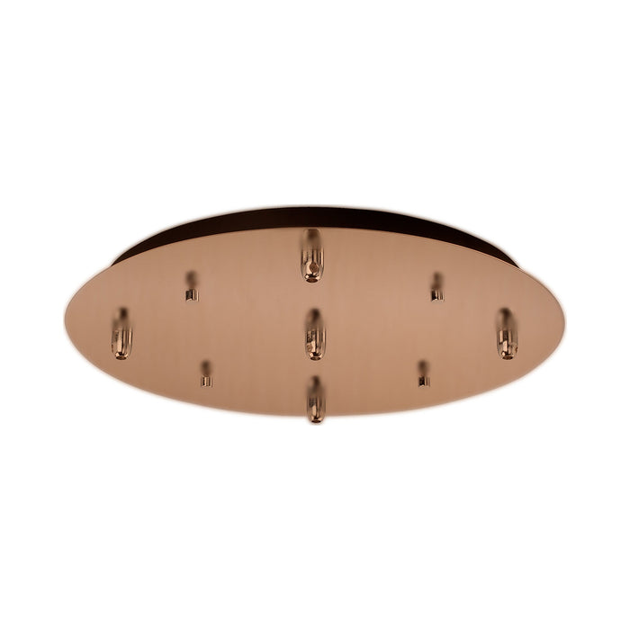 Pendant Light Canopy in Brushed Gold (Round/5-Head).