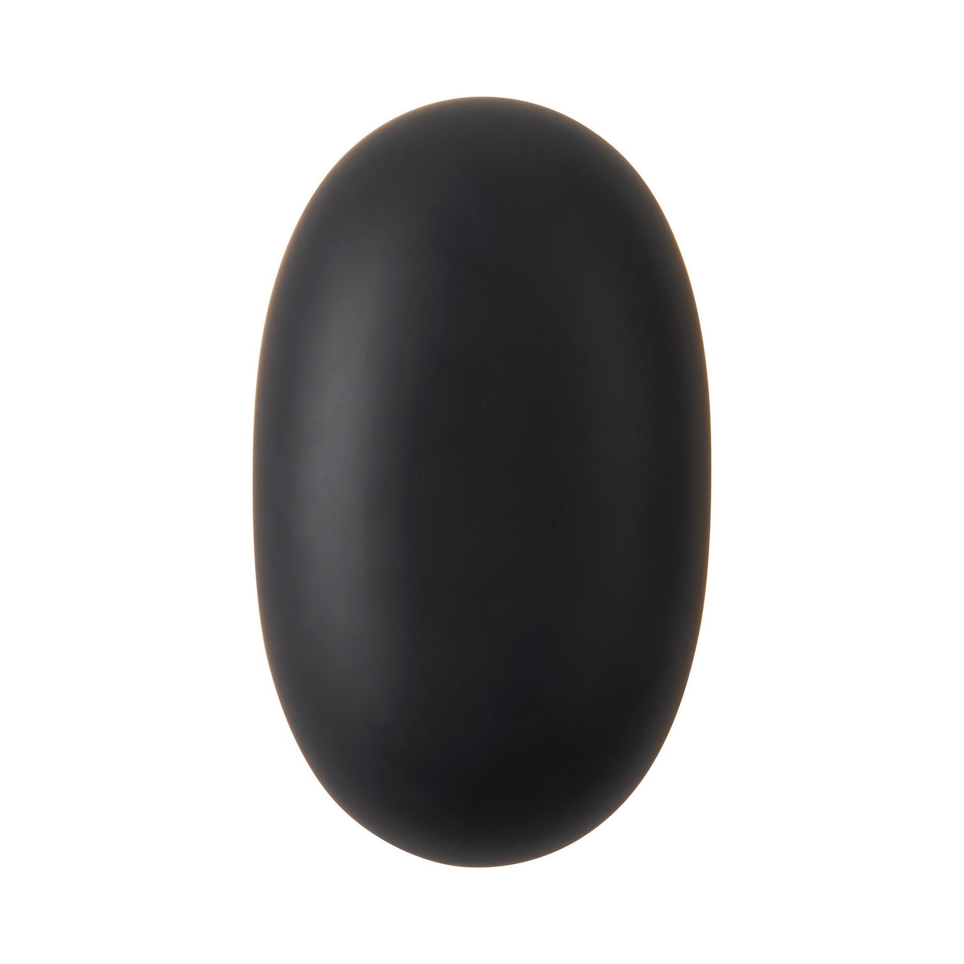 Perle LED Wall Light in Matte Black.