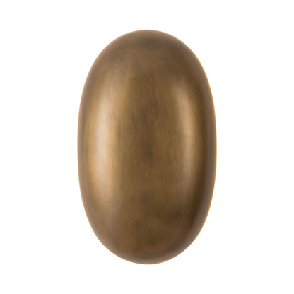 Perle LED Wall Light in Vintage Brass.