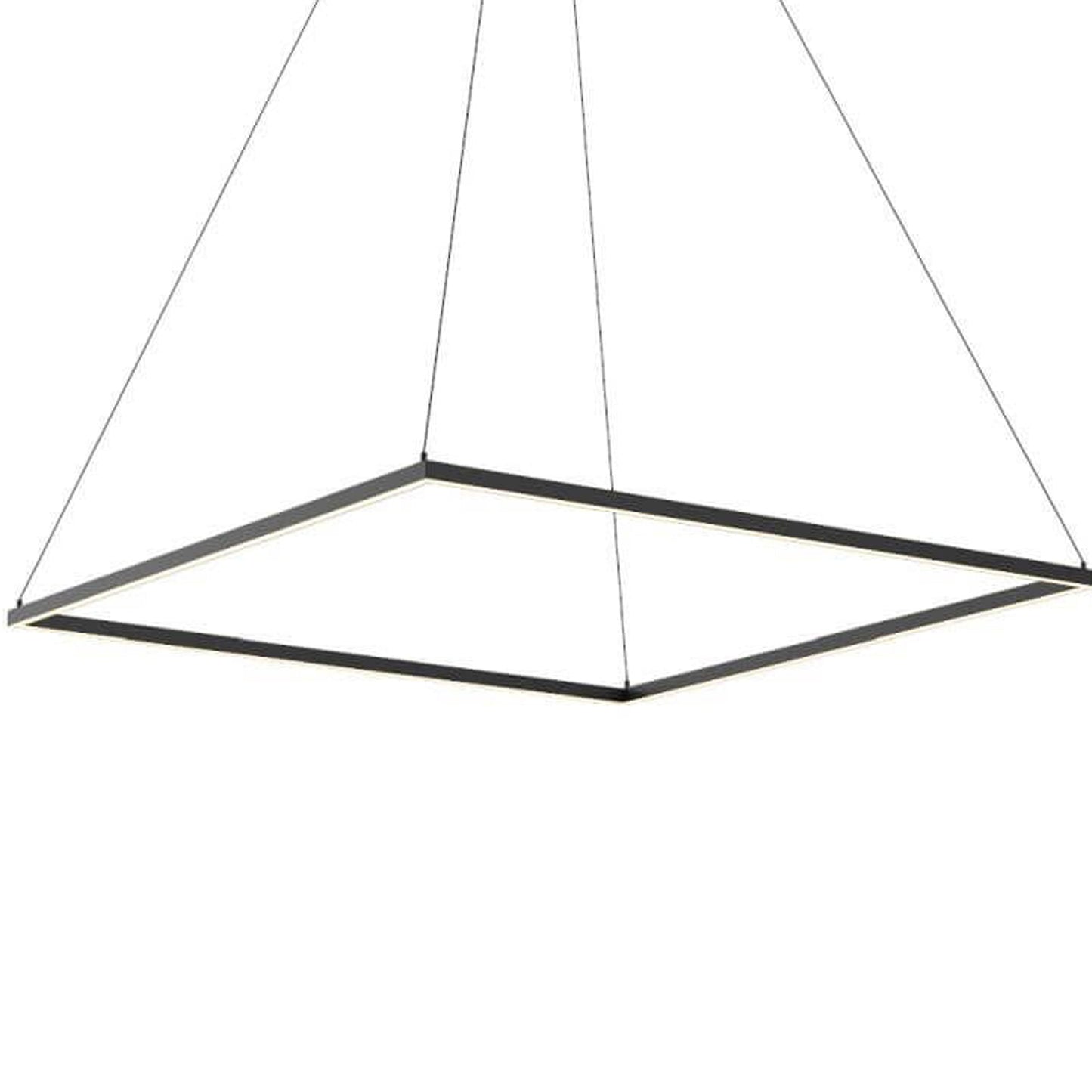 Piazza Square LED Pendant Light in Detail.
