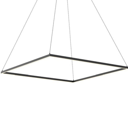 Piazza Square LED Pendant Light in Detail.