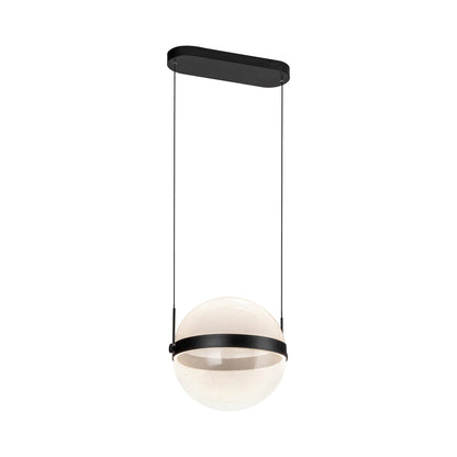 Pisces LED Pendant Light in Black.