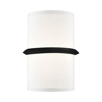 Pondi LED Wall Light in Black.