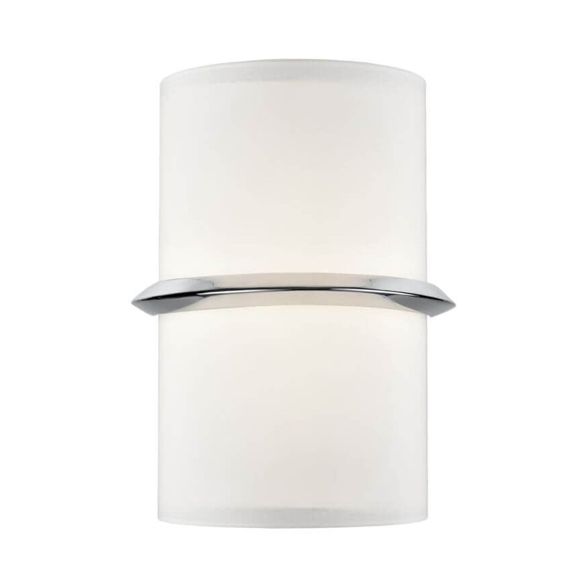 Pondi LED Wall Light in Chrome.