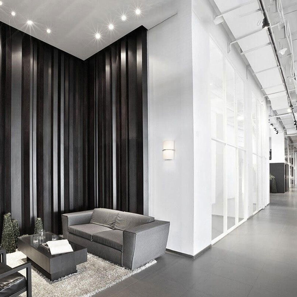 Pondi LED Wall Light in living room.