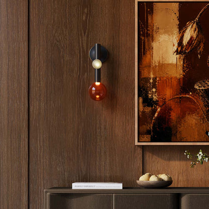 Reese LED Wall Light in living room.
