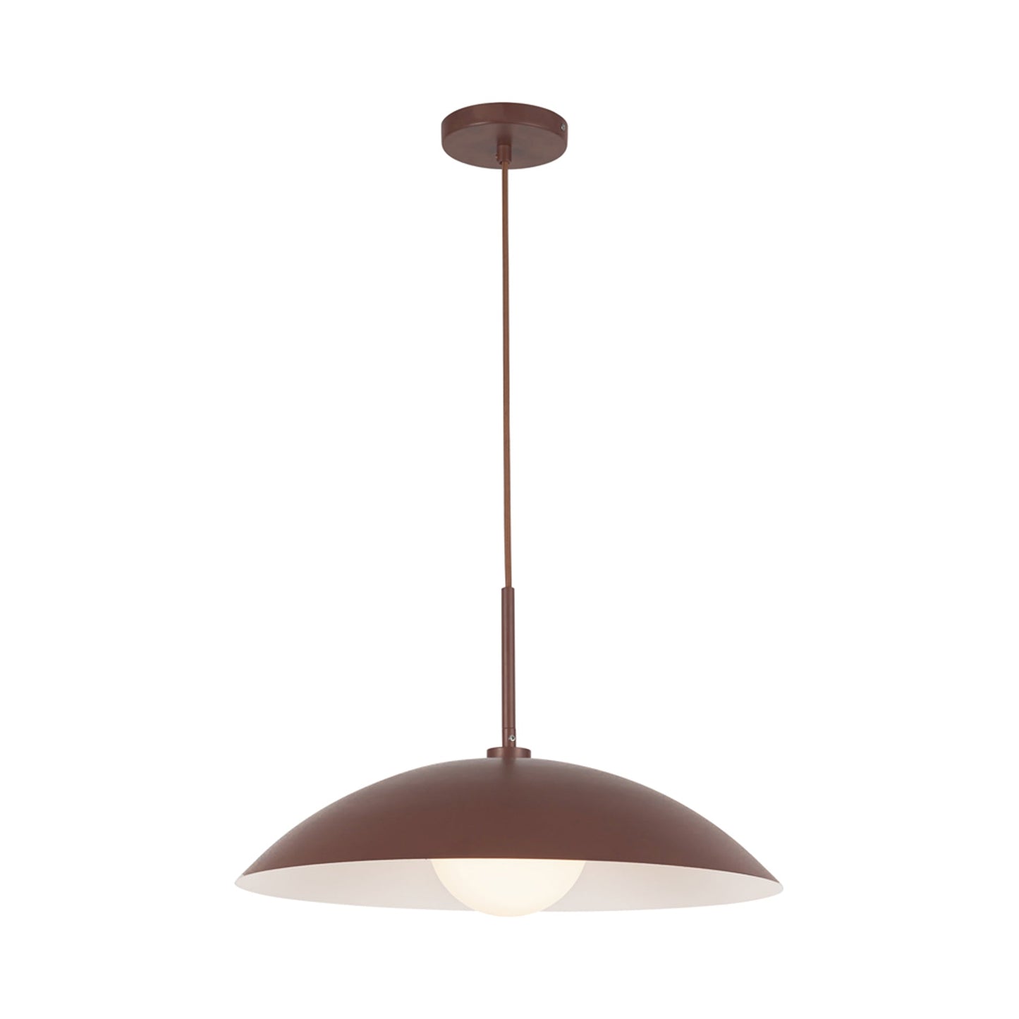 Regent Pendant Light in Burgundy.