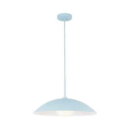 Regent Pendant Light in Cerulean.