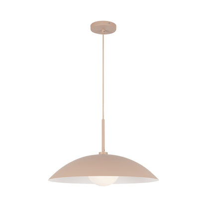 Regent Pendant Light in Peach.