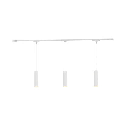 Remuda Trilo Track Multi Light LED Pendant Light in White (3-Head).