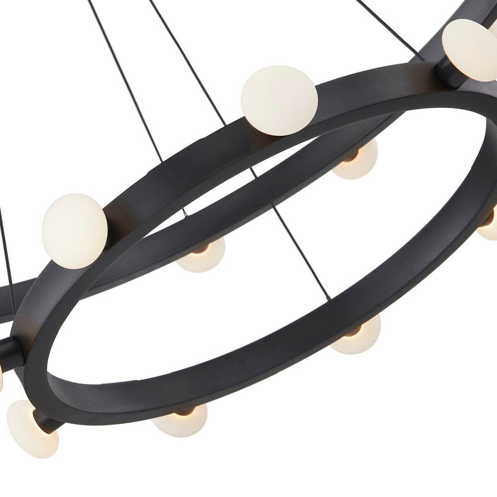 Rezz LED Chandelier in Detail.