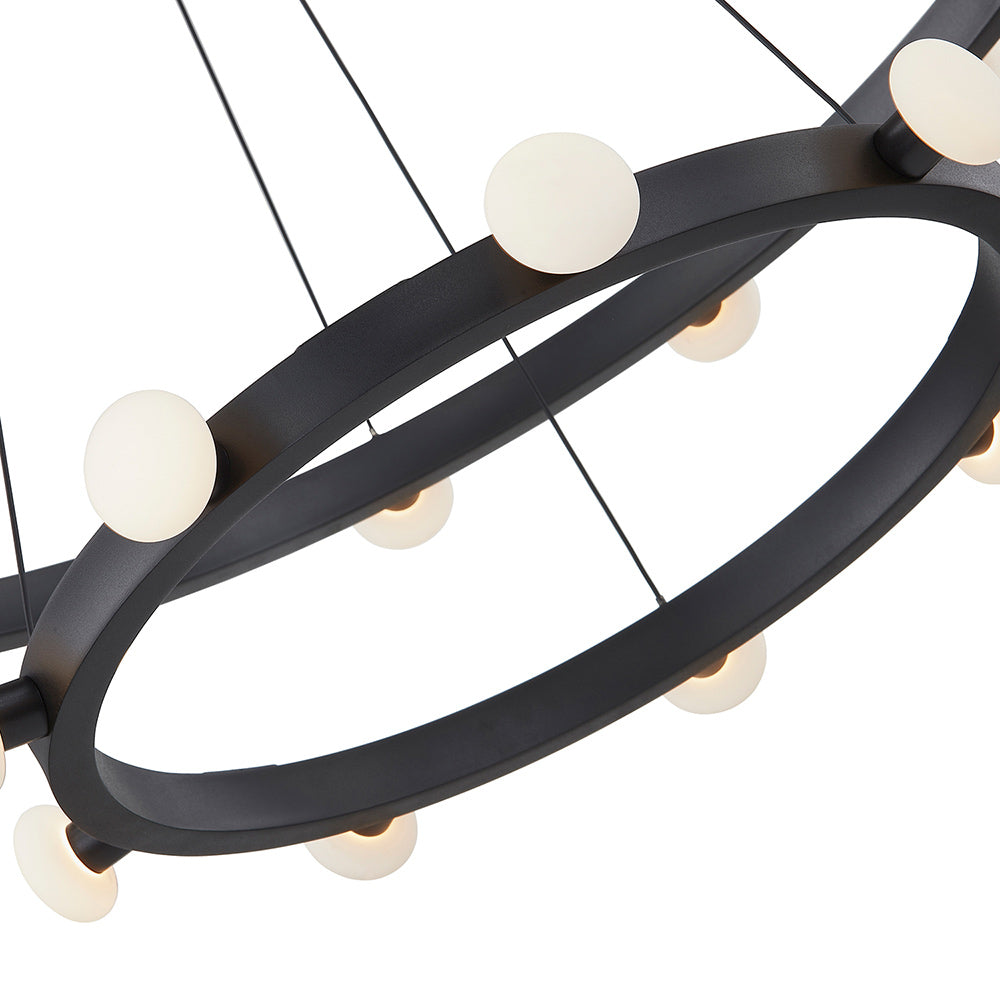 Rezz LED Chandelier in Detail.