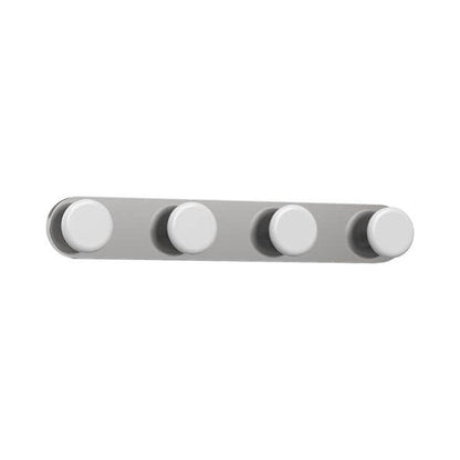 Rezz LED Vanity Wall Light in Brushed Nickel (4-Light).
