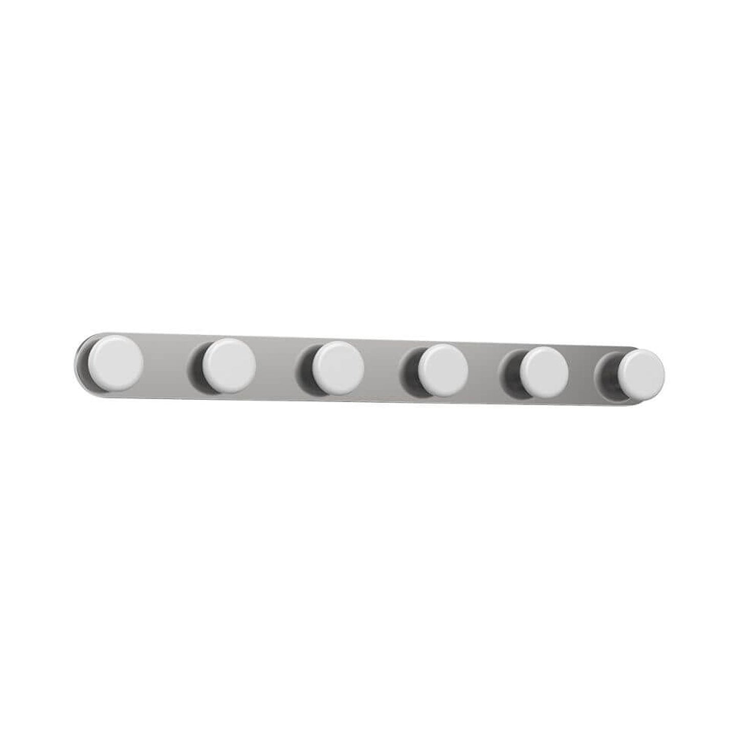 Rezz LED Vanity Wall Light in Brushed Nickel (6-Light).