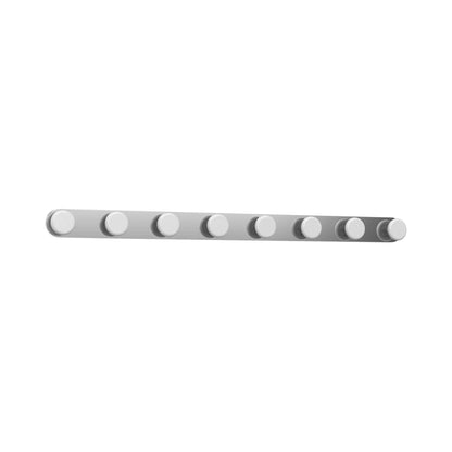 Rezz LED Vanity Wall Light in Chrome (8-Light).
