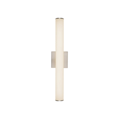 Rico LED Bath Wall Light in Brushed Nickel (24.13-Inch).