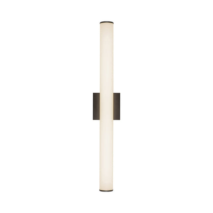 Rico LED Bath Wall Light in Black (30.13-Inch).