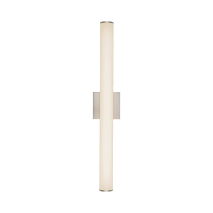 Rico LED Bath Wall Light in Brushed Nickel (30.13-Inch).
