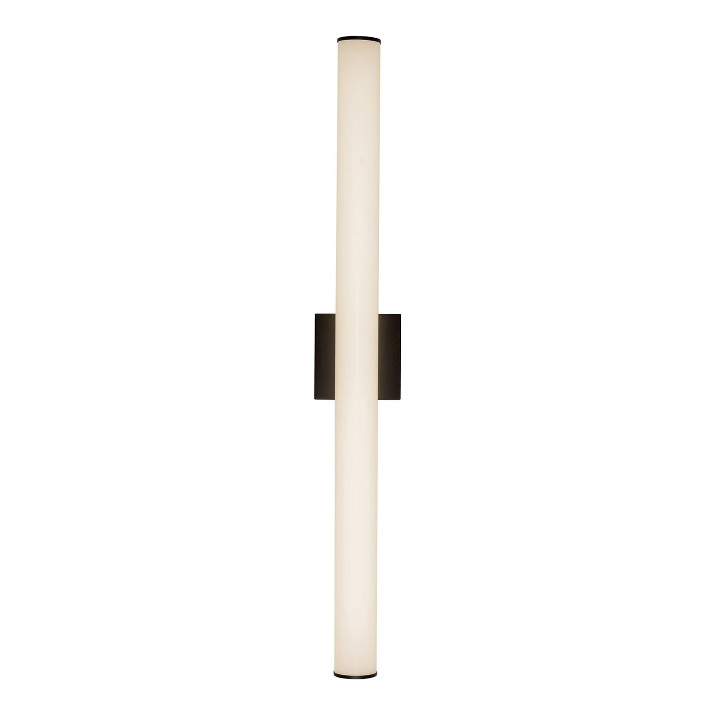 Rico LED Bath Wall Light in Black (36-Inch).