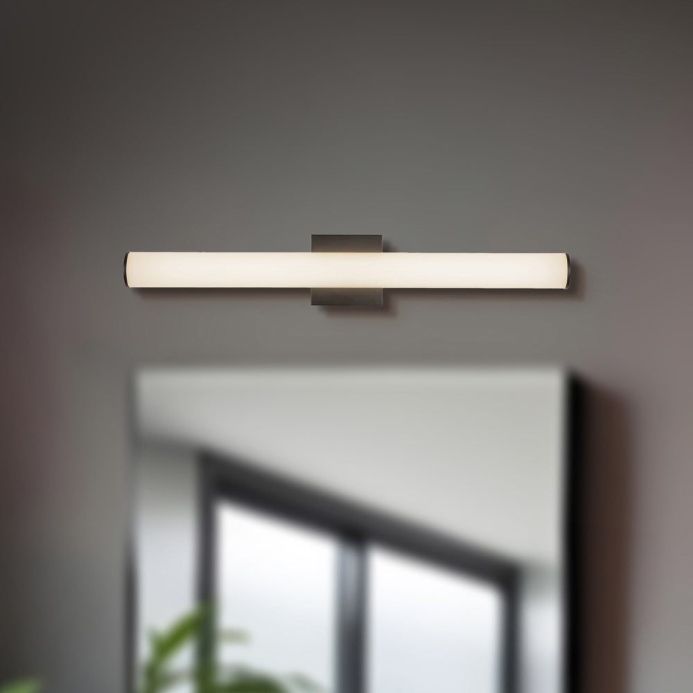 Rico LED Bath Wall Light in bathroom.