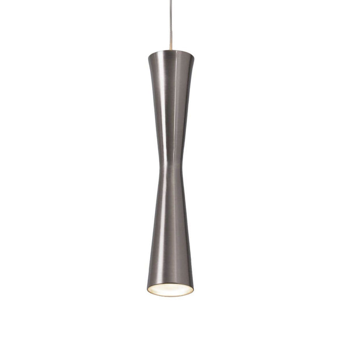 Robson LED Pendant Light in Brushed Nickel.