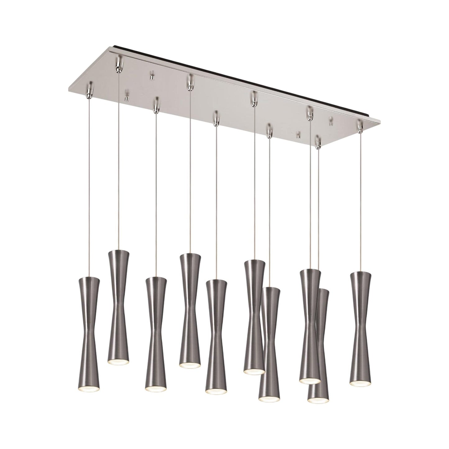 Robson Rectangle Multi Light LED Pendant Light.
