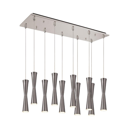 Robson Rectangle Multi Light LED Pendant Light.