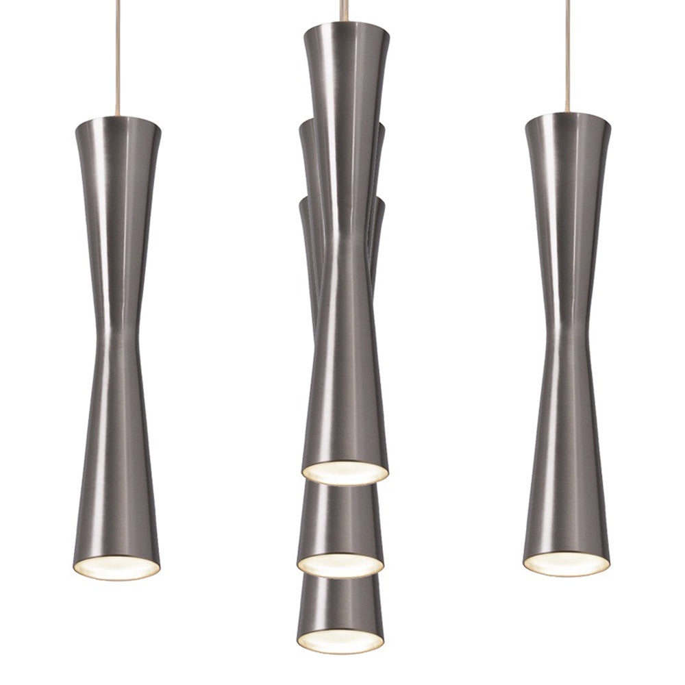 Robson Round Multi Light LED Pendant Light in Detail.