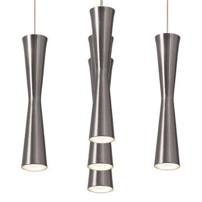 Robson Round Multi Light LED Pendant Light in Detail.
