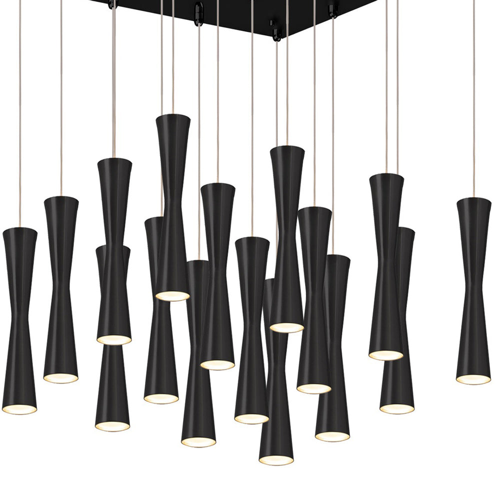 Robson Square Multi Light LED Pendant Light in Detail.