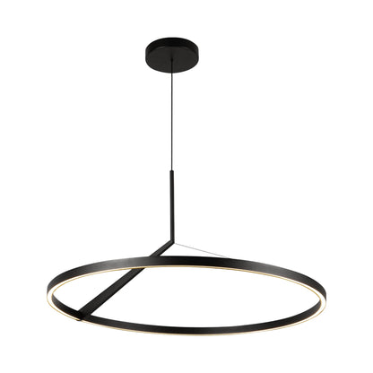 Roda LED Pendant Light in Black.