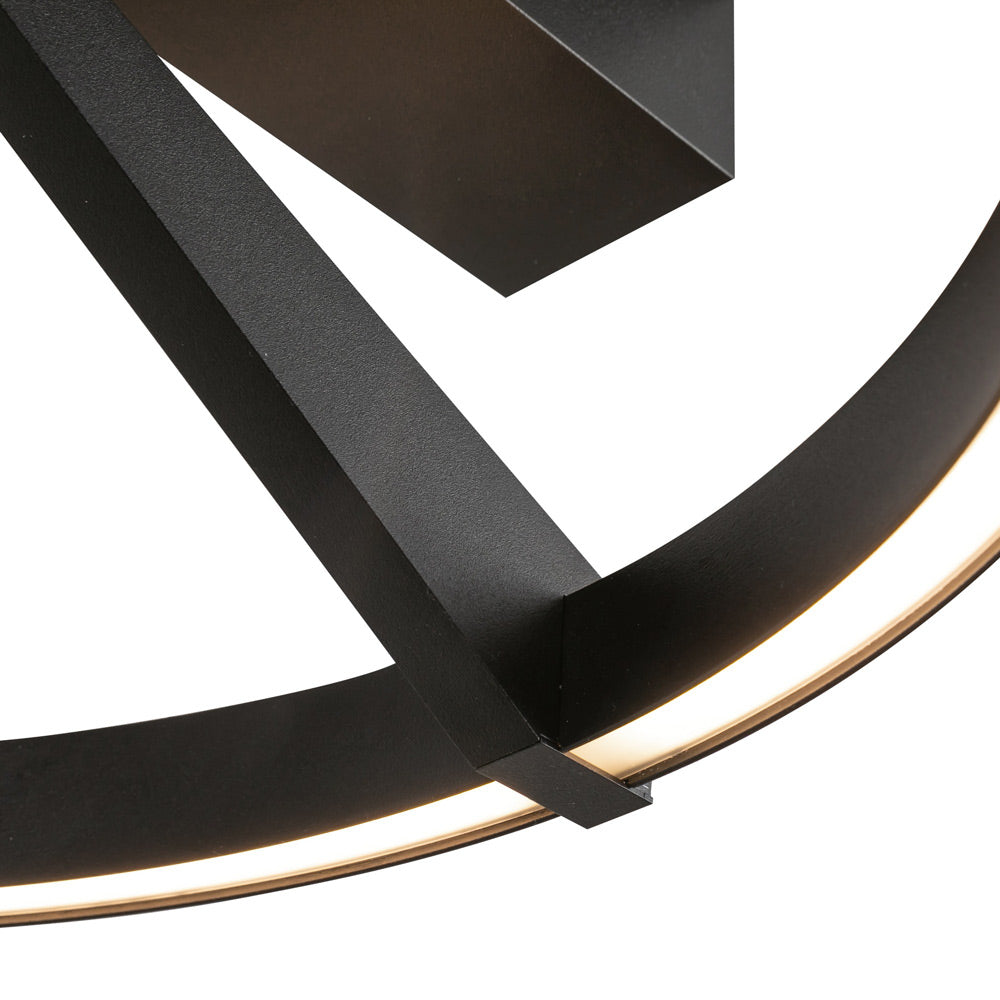 Roda LED Semi Flush Mount Ceiling Light in Detail.