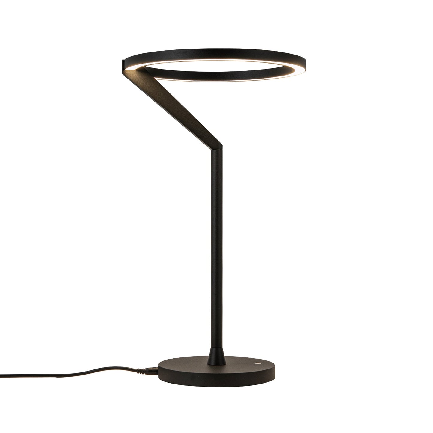 Roda LED Table Lamp in Black.
