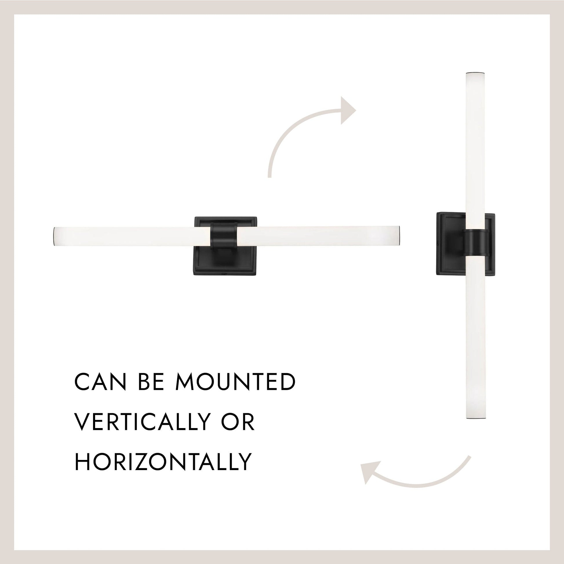 Rona LED Vanity Light in Detail.
