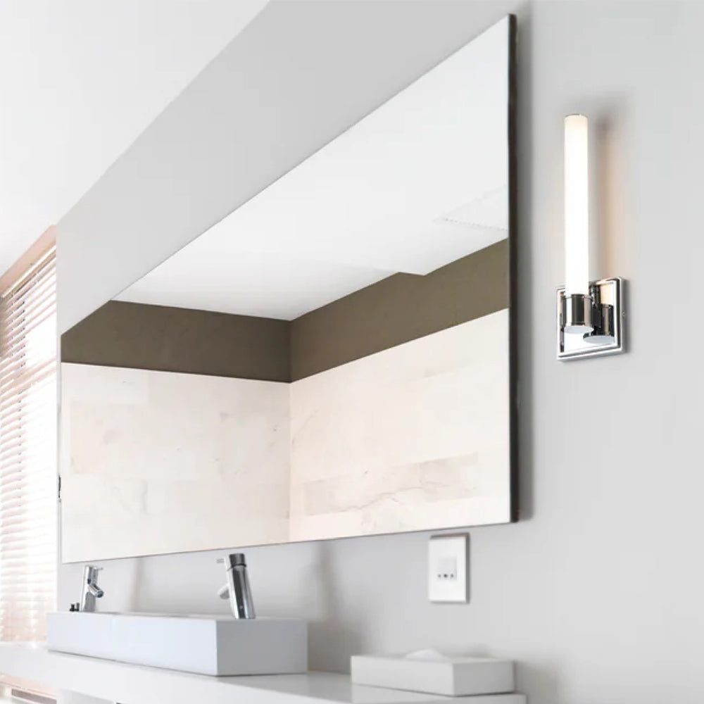 Rona LED Vanity Light in bathroom.