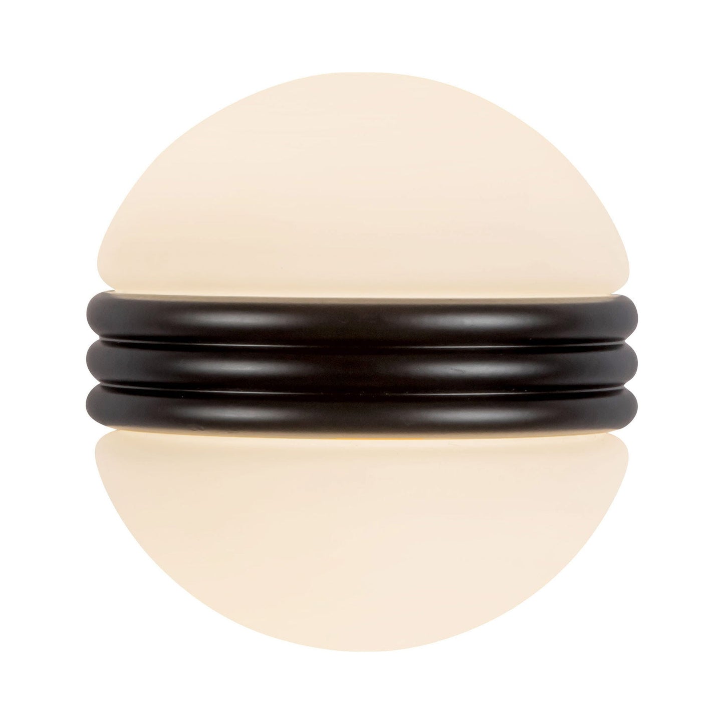Selene LED Wall Light in Black.
