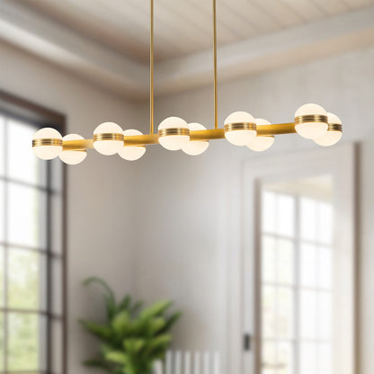 Selene Linear LED Pendant Light in Detail.