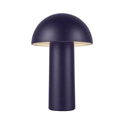 Setas LED Table Lamp in Navy Blue.