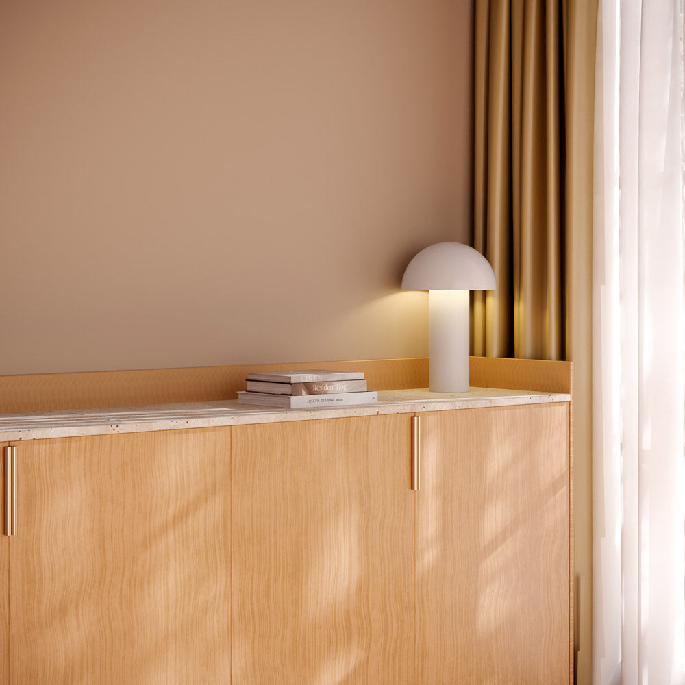 Setas LED Table Lamp in living room.